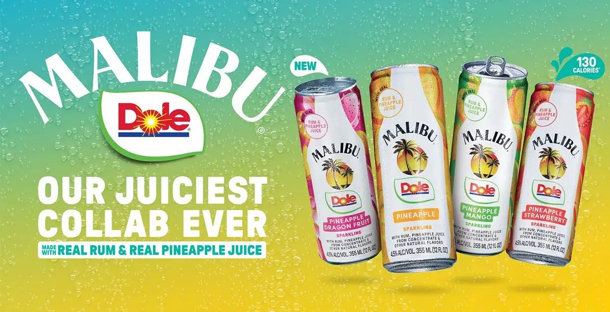 Malibu Rum Partners with Dole for New Ready-to-Drink Cocktails - American Review