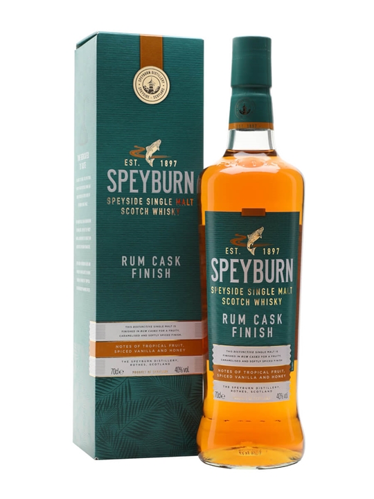 Speyburn Rum Cask Speyside Single Malt Scotch Whisky - Single Malt Review