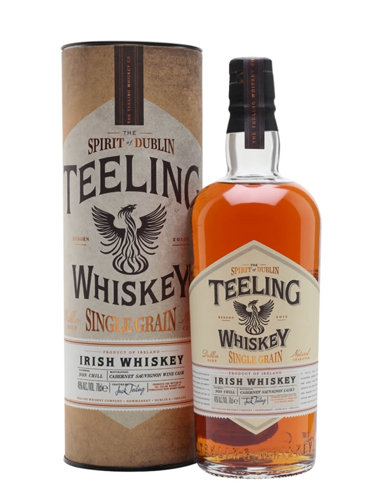 Teeling Single Grain Whiskey Irish Single Grain Whiskey - Single Grain Review