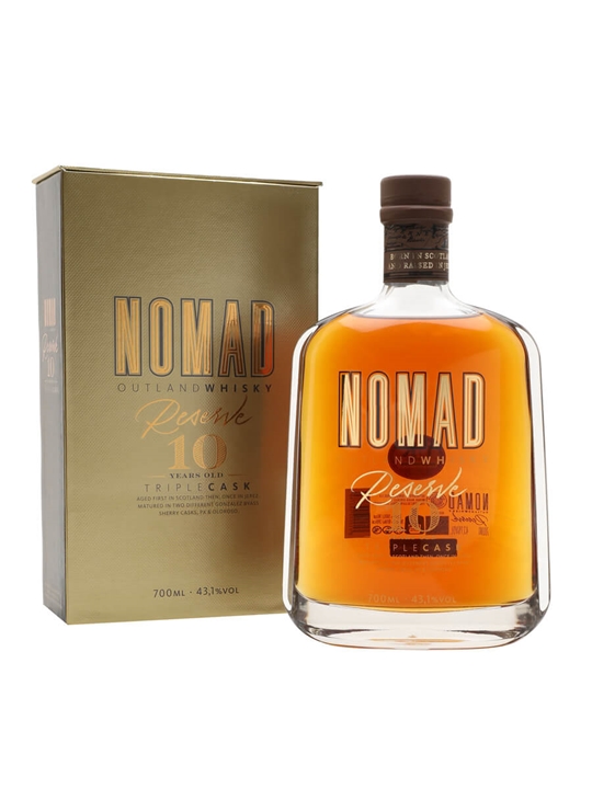Nomad Outland 10 Year Old Reserve Whisky / Raised in Jerez World Whisky - Single Malt Review