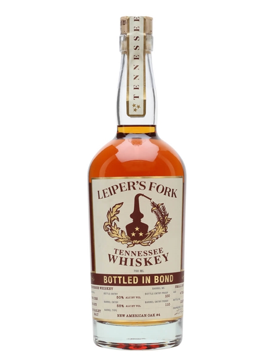 Leiper's Fork Bottled in Bond Tennessee Whiskey Tennessee Whiskey - Tennessee Review