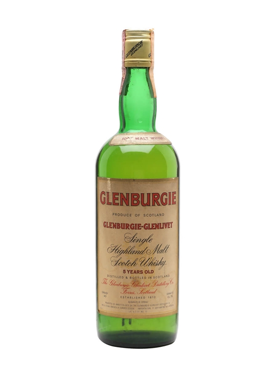Glenburgie 5 Year Old / Bot.1970s Speyside Single Malt Scotch Whisky - Single Malt Review