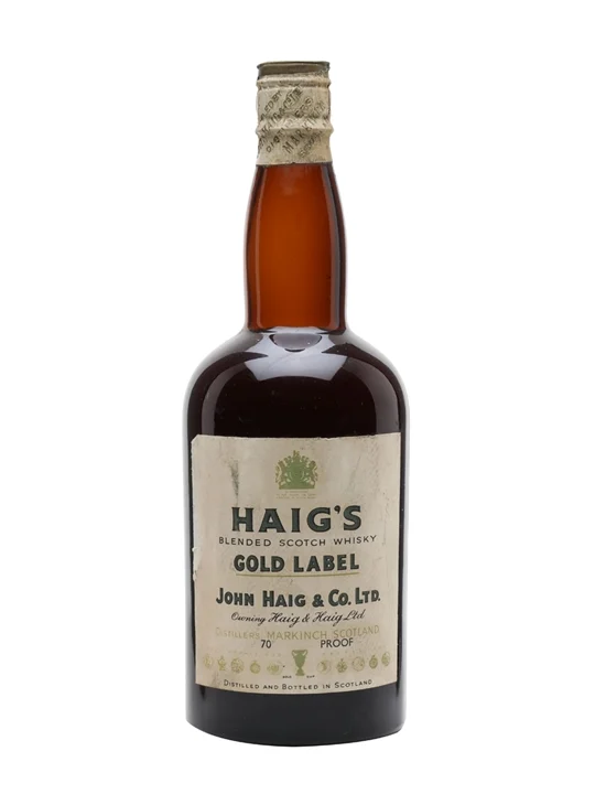 Haig's Gold Label / Bot.1950s / Spring Cap Blended Scotch Whisky - Blended Review