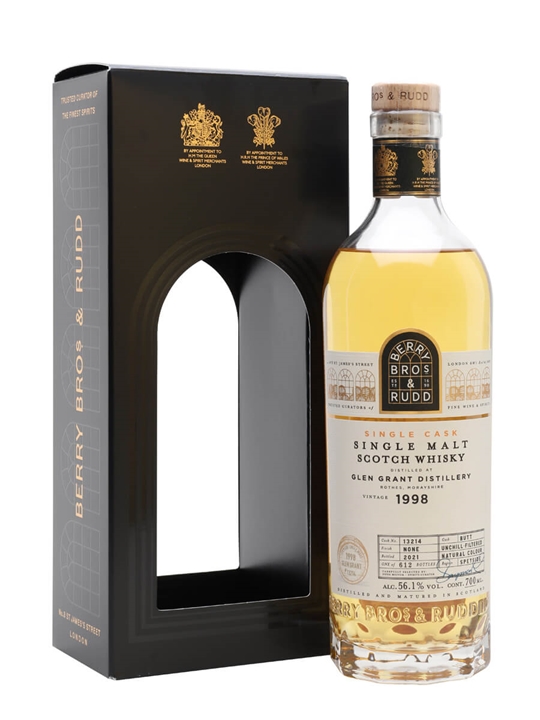 Glen Grant 1998 / 24 Year Old / Berry Bros & Rudd Speyside Whisky - Single Malt Review