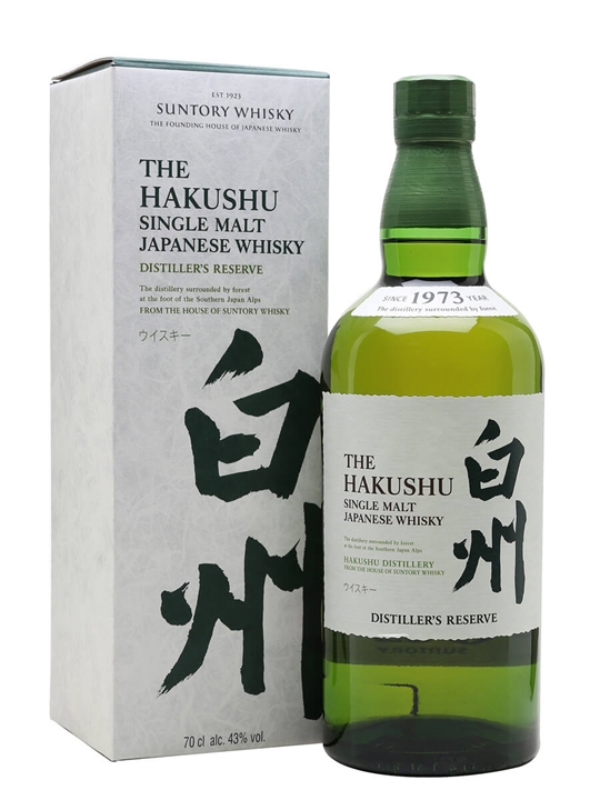 Hakushu Distiller's Reserve Japanese Single Malt Whisky - Single Malt Review