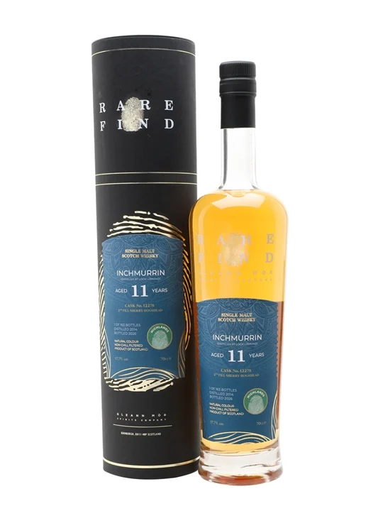 Inchmurrin 2014 / 11 Year Old / Sherry Cask / Gleann Mor Rare Find Highland Whisky - Highland Review