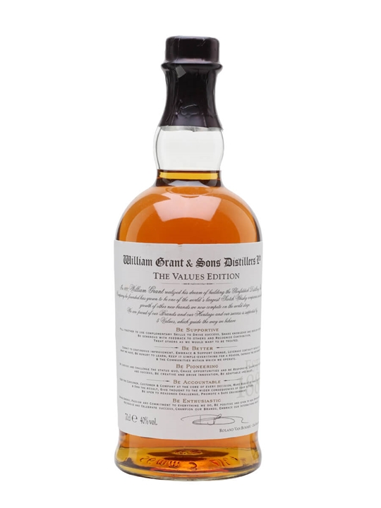William Grant & Sons / The Values Edition Speyside Whisky - Speyside Review