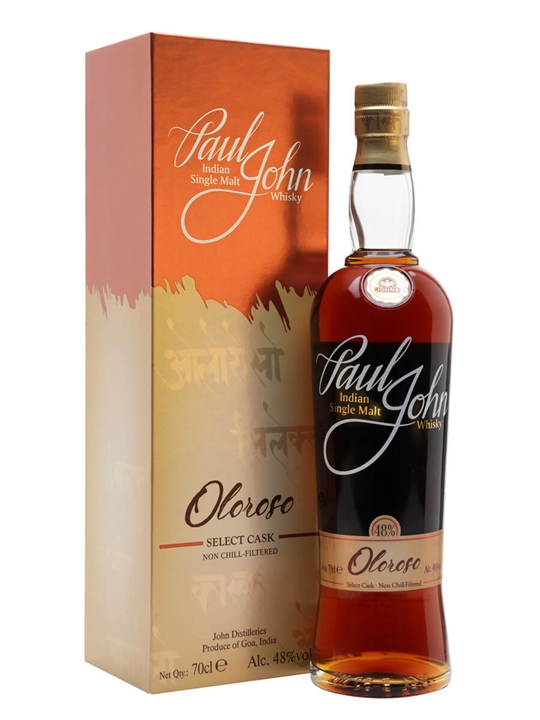 Paul John Oloroso Select Cask Single Malt Indian Whisky - Single Malt Review