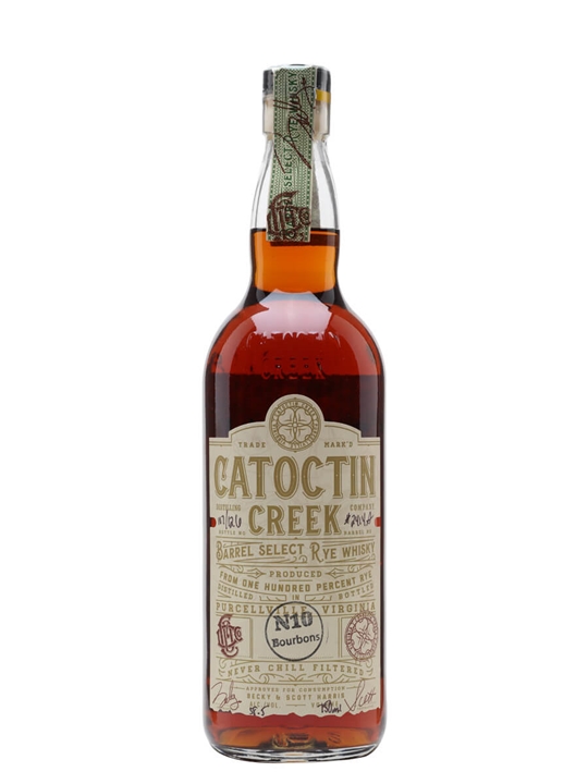Catoctin Creek Barrel Select Rye Zinfandel Finish American Rye Whisky - Rye Review