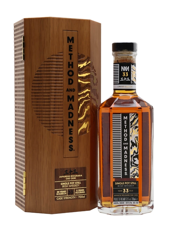 Method and Madness 33 Year Old / Japanese Mizunara Cask Finish - Bourbon Review