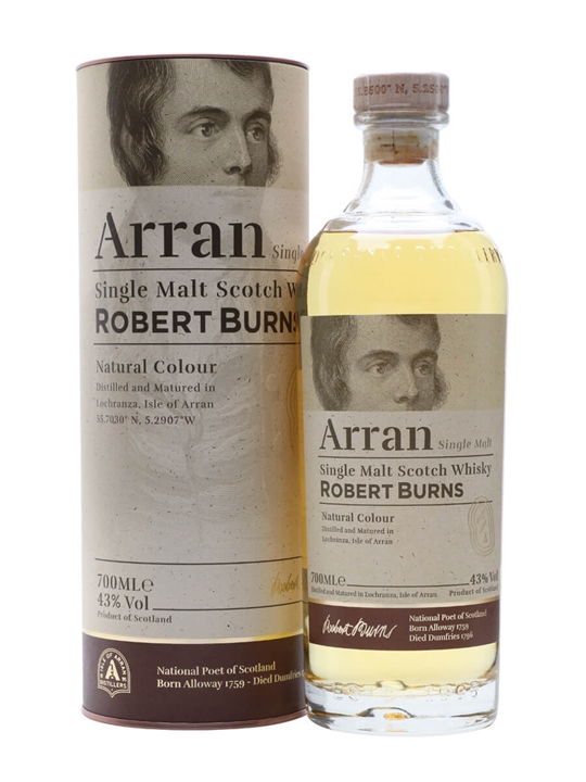Arran Robert Burns Single Malt Island Single Malt Scotch Whisky - Single Malt Review