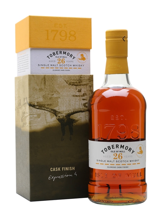 Tobermory 1996 / 26 Year Old / Oloroso Cask Finish Island Whisky - Single Malt Review