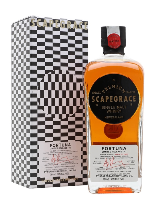 Scapegrace Fortuna New Zealand Single Malt Whisky - Single Malt Review
