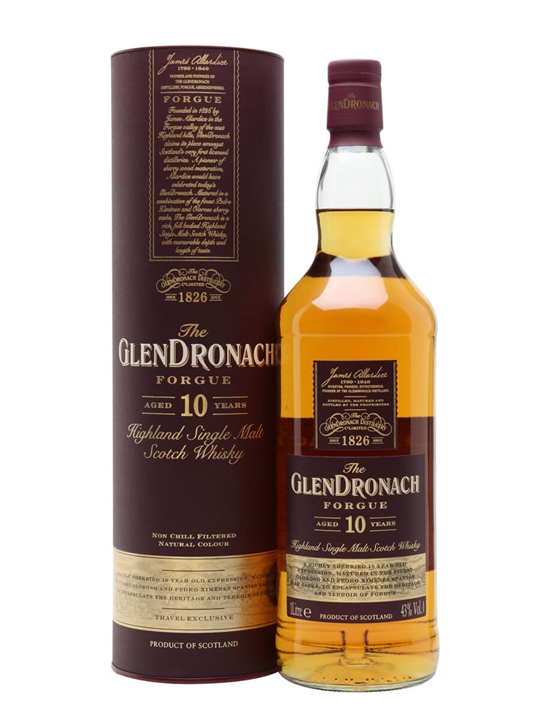 Glendronach 10 Year Old Highland Single Malt Scotch Whisky - Single Malt Review