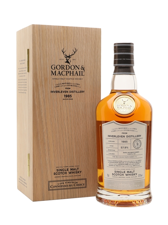 Inverleven 1985 / 38 Year Old / Cask #563 / Connoisseurs Choice Lowland Whisky - Lowland Review