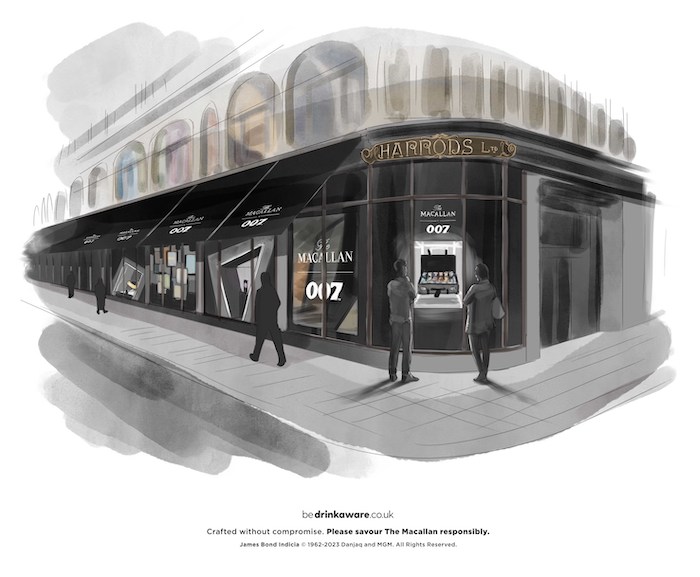Interactive James Bond Experience, New Macallan Await Harrods’ Visitors - American Review