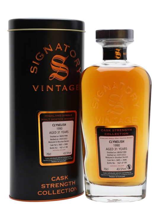 Clynelish 1990 / 31 Year Old / Signatory Highland Whisky - Single Malt Review