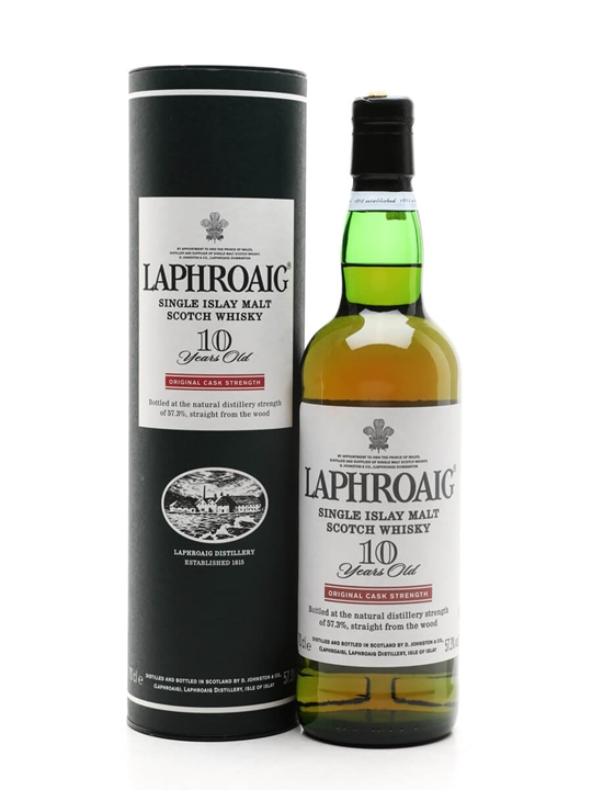 Laphroaig 10 Year Old / Cask Strength Islay Single Malt Scotch Whisky - Single Malt Review
