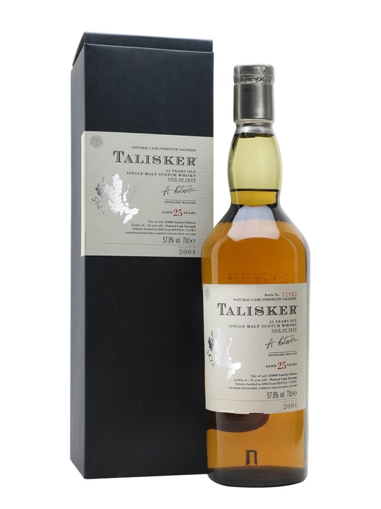 Talisker 25 Year Old / Bot.2004 Island Single Malt Scotch Whisky - Single Malt Review