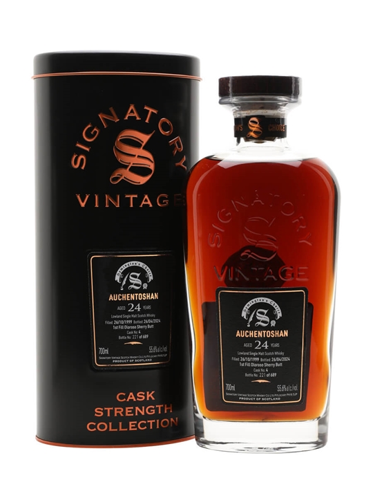 Auchentoshan 1999 / 24 Year Old / Cask #4 / Signatory Symington’s Choice Lowland Whisky - Single Malt Review