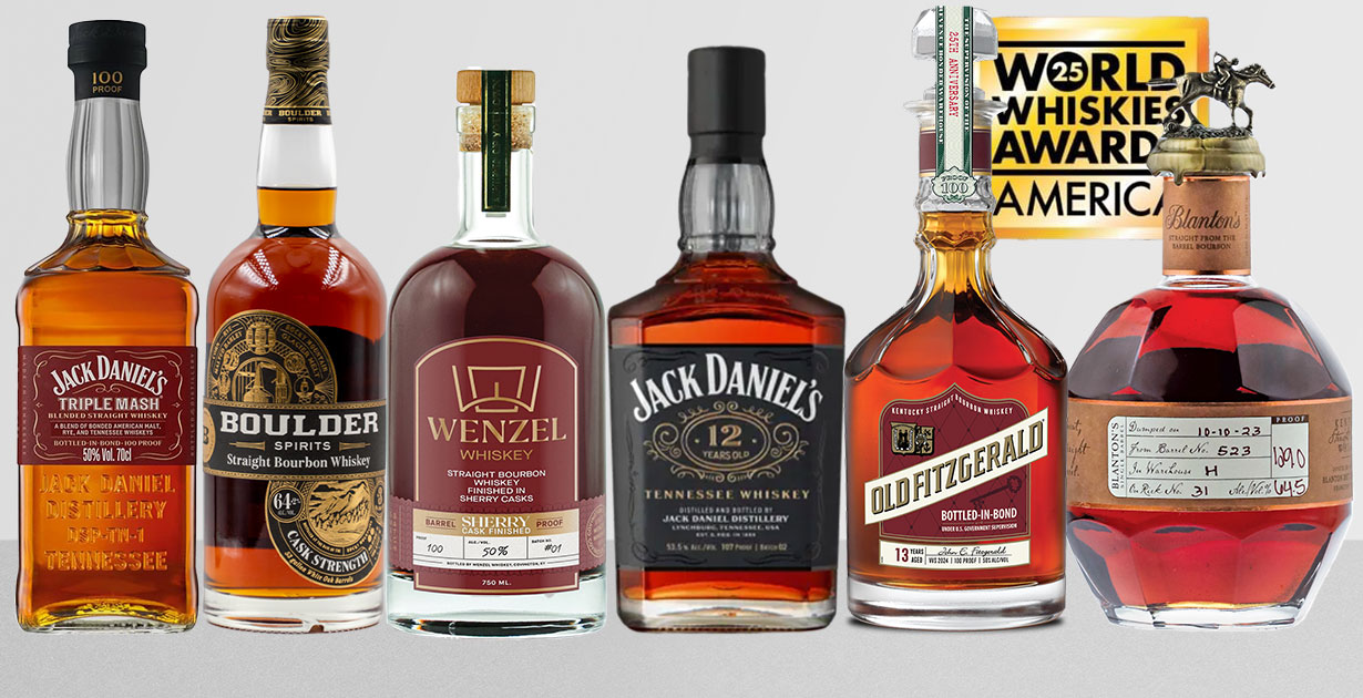 The World’s Best Bourbons & American Whiskeys According To The World Whiskies Awards USA 2025 - Bourbon Review