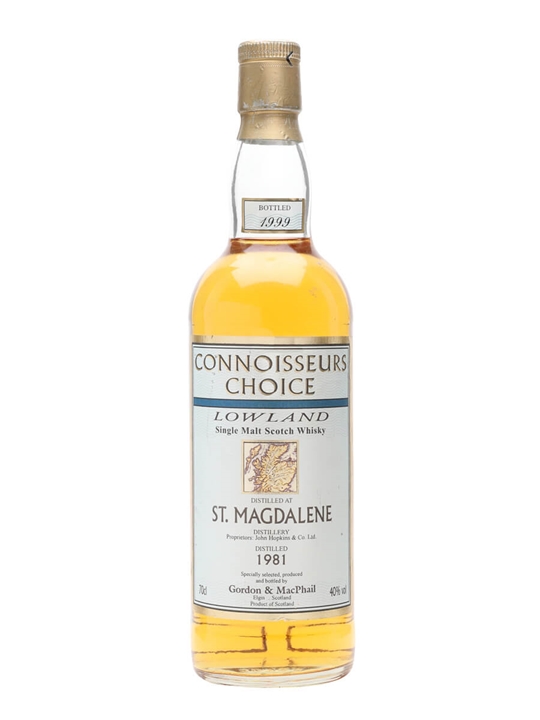 St Magdalene 1981 / Bot.1999 / Connoisseurs Choice Lowland Whisky - Lowland Review