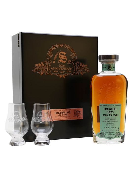 Craigduff 1973 / 45 Year Old / Signatory 30th Anniversary Speyside Whisky - Speyside Review