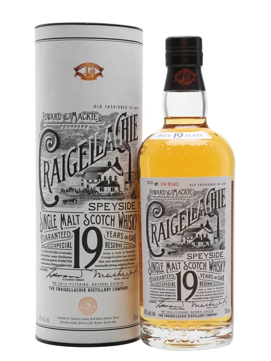 Craigellachie 19 Year Old Speyside Single Malt Scotch Whisky - Single Malt Review