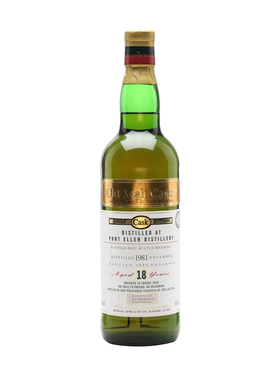 Port Ellen 1981 / 18 Year Old / Sherry Cask / Old Malt Cask Islay Whisky - Islay Review