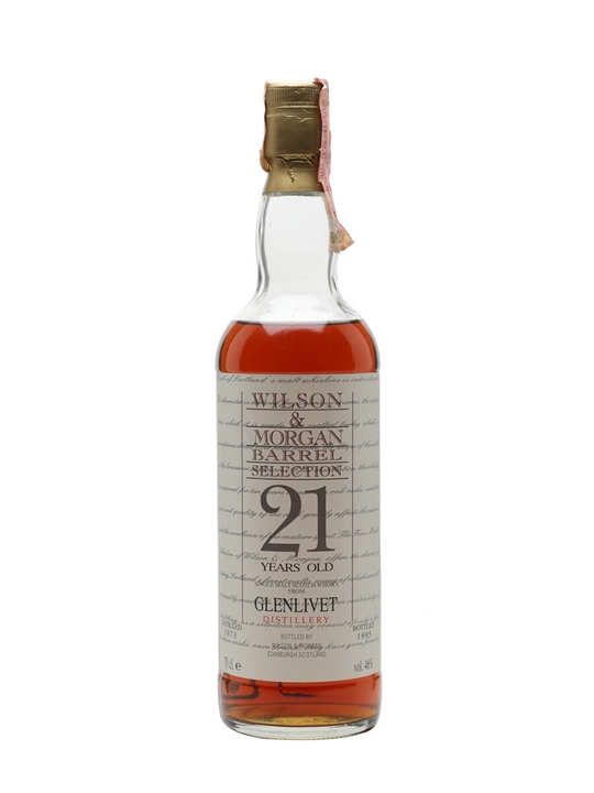 Glenlivet 1973 / 21 Year Old / Bot.1995 / Wilson & Morgan Speyside Whisky - Speyside Review