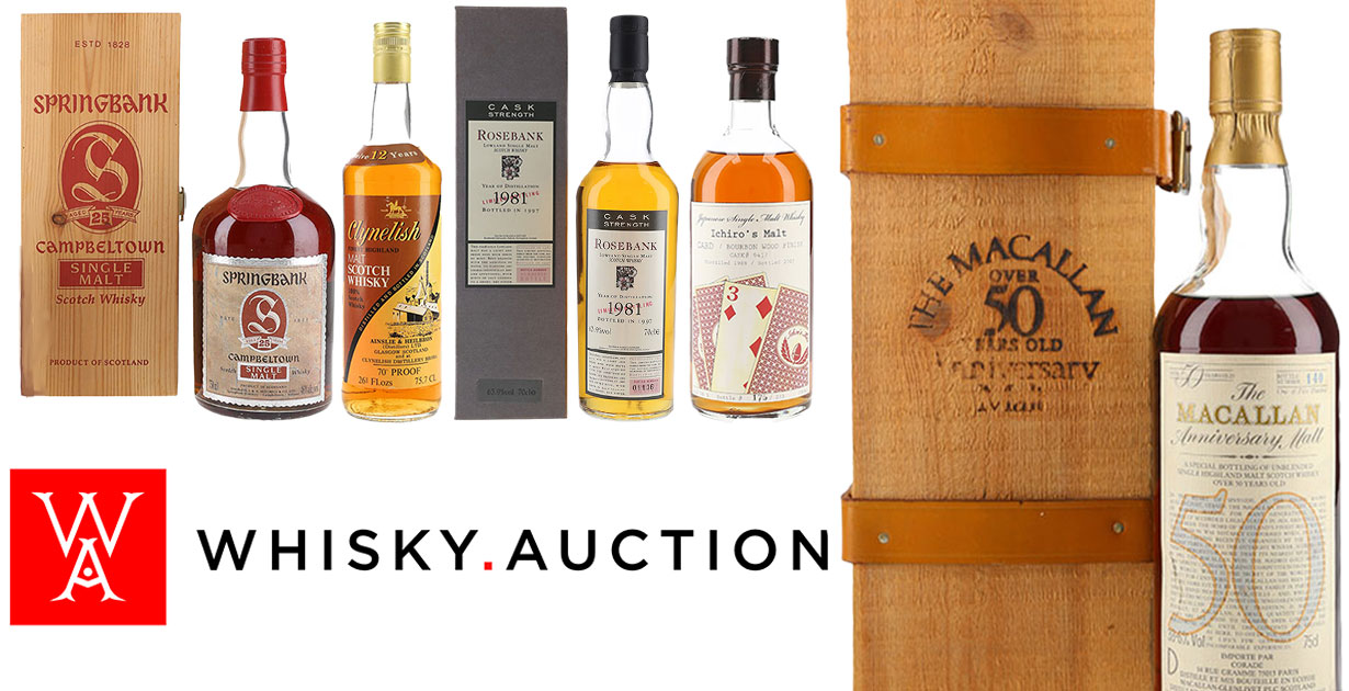 Top Five Auction Picks For Whisky Lovers & Investors This February - American Review