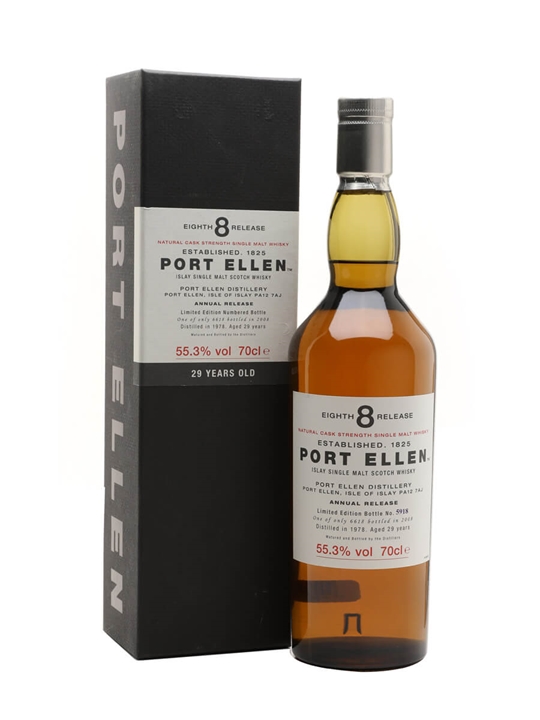 Port Ellen 1978 / 29 Year Old / 8th Release (2008) Islay Whisky - Islay Review