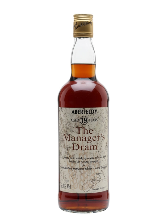 Aberfeldy 19 Year Old / Bot.1991 / Manager's Dram Highland Whisky - Highland Review
