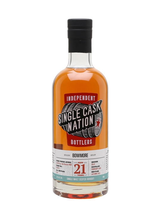 Bowmore 2004 / 21 Year Old / Oloroso Finish / Single Cask Nation Islay Whisky - Islay Review