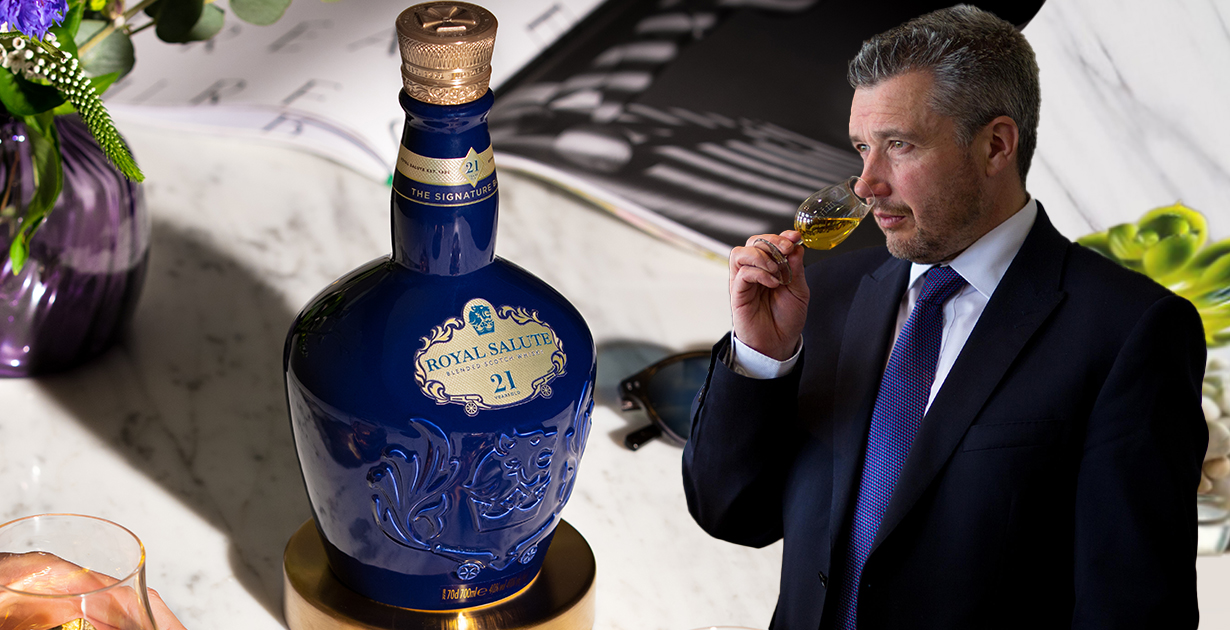 Sandy Hyslop On Everything You Need To Know About The Royal Salute 21 Year Old Signature Blend - American Review