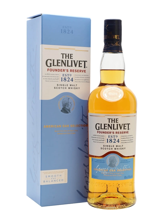 Glenlivet Founder's Reserve Speyside Single Malt Scotch Whisky - Single Malt Review