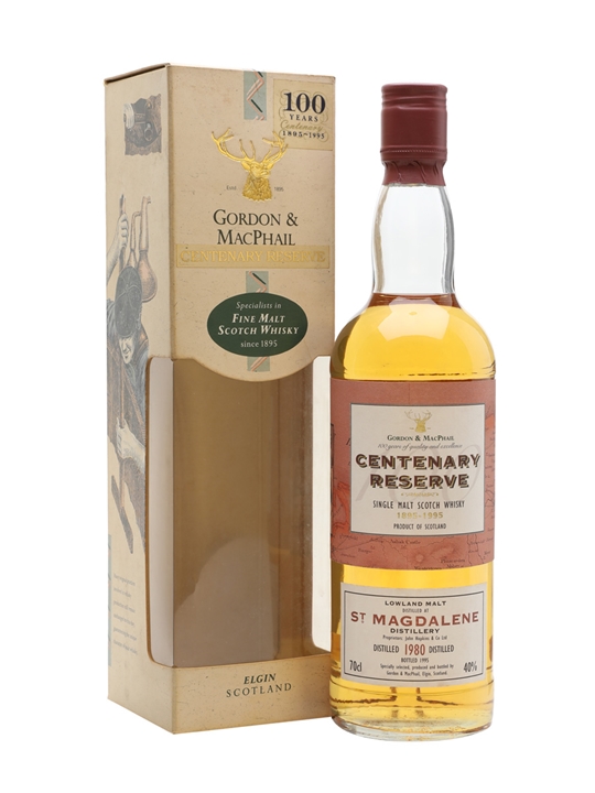 St Magdalene 1980 / Centenary Reserve / Gordon & MacPhail Lowland Whisky - Lowland Review