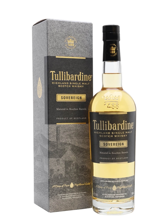 Tullibardine Sovereign / Bourbon Cask Highland Whisky - Bourbon Review