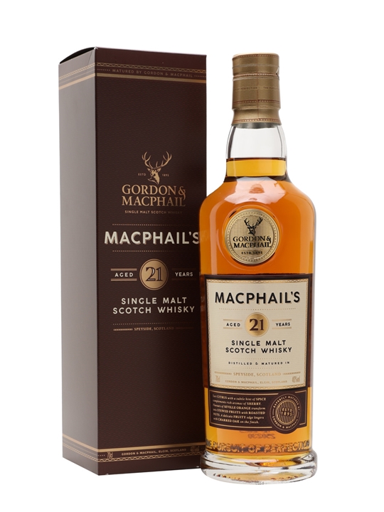 MacPhail's 21 Year Old / Gordon & MacPhail Speyside Whisky - Single Malt Review