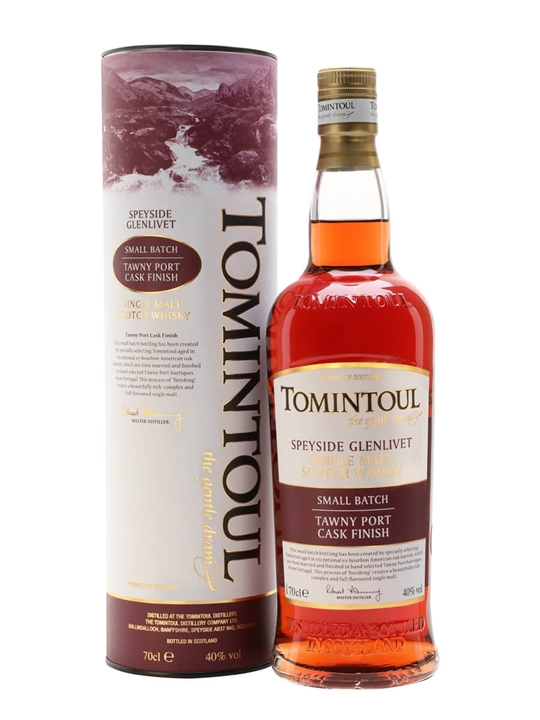 Tomintoul Tawny Port Cask Finish Speyside Single Malt Scotch Whisky - Single Malt Review