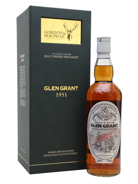 Glen Grant 1951 / 62 Year Old / Sherry Cask / Gordon & MacPhail Speyside Whisky - Speyside Review