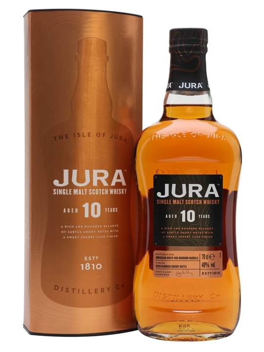 Jura 10 Year Old Island Single Malt Scotch Whisky - Single Malt Review