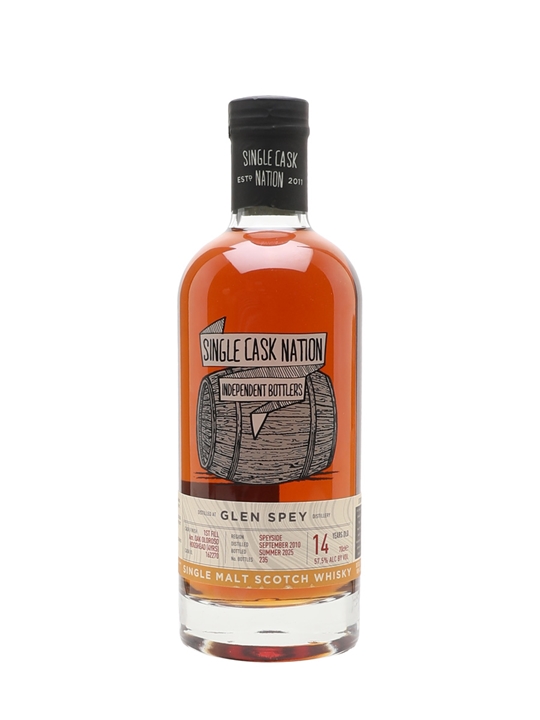 Glen Spey 2010 / 14 Year Old / Oloroso Cask / Single Cask Nation Speyside Whisky - Speyside Review
