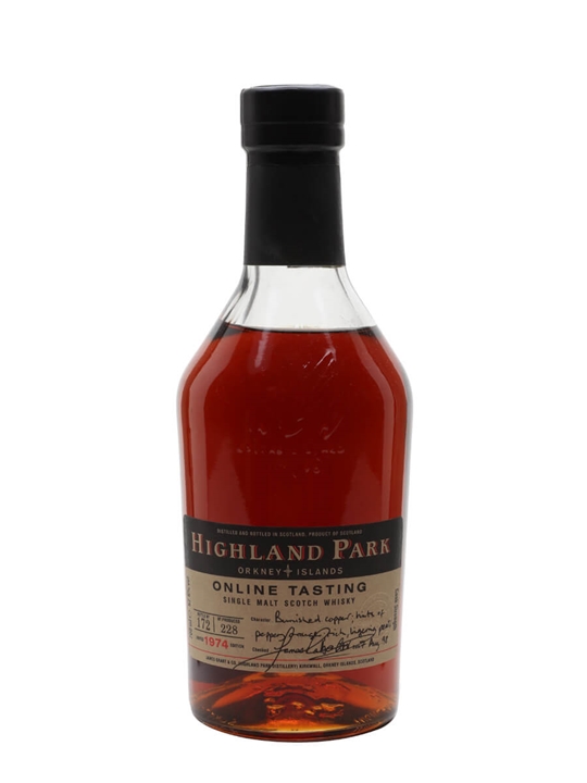 Highland Park 1974 / Bot.1998 / Online Tasting Island Whisky - Highland Review