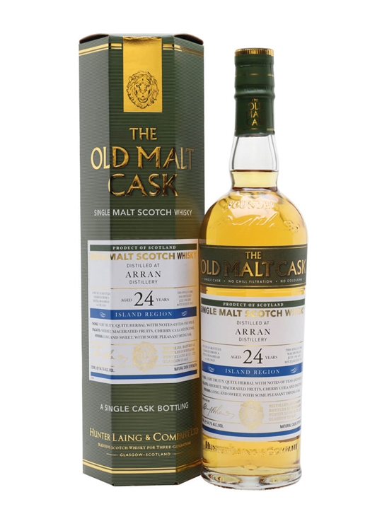 Arran 1998 / 24 Year Old / Old Malt Cask Island Whisky - Single Malt Review