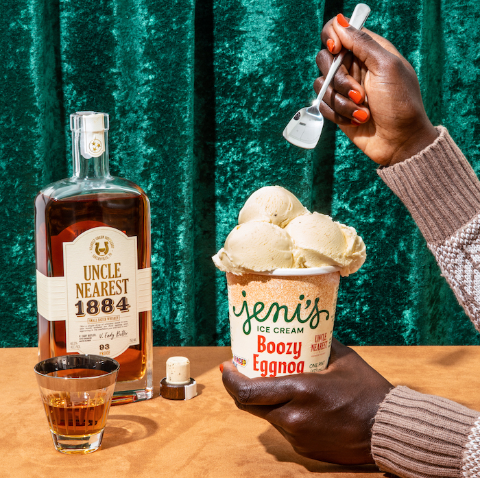 Uncle Nearest Partnership Brings Boozy Eggnog Ice Cream To Market - American Review