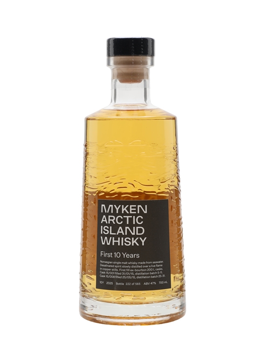 Myken 10 Year Old Arctic Island Whisky / First 10 Years Norwegian Whisky - Single Malt Review