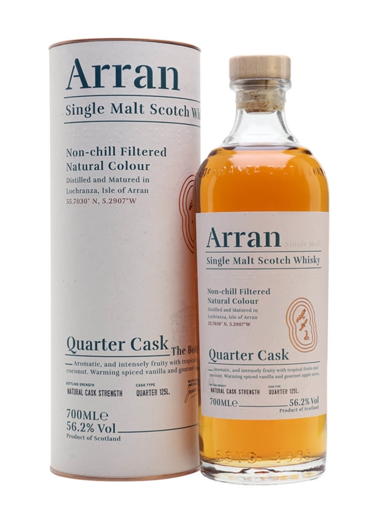 Arran Quarter Cask Island Single Malt Scotch Whisky - Single Malt Review
