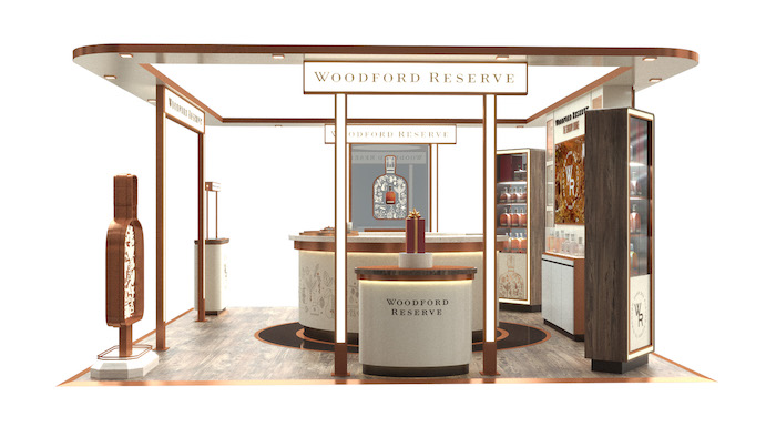 Woodford Reserve Sensory Experience Ongoing At Paris Airport - Bourbon Review