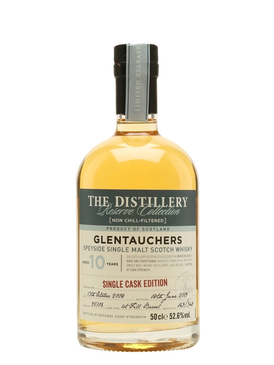 Glentauchers 2008 / 10 Year Old / Distillery Reserve Collection Speyside Whisky - Single Malt Review